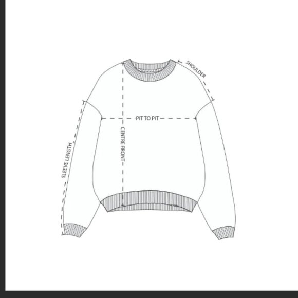 Pink-Victoria's Secret Sweatshirt - Gray - Size :Large - Picture 5 of 5